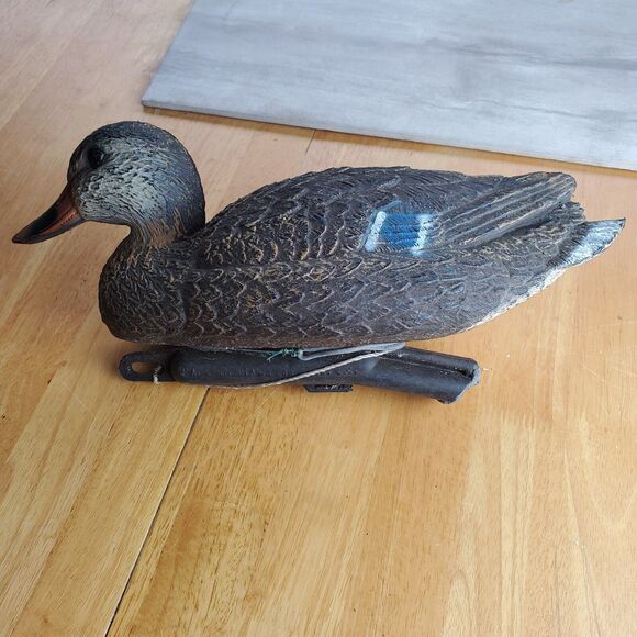Carry Lite Vintage Duck Decoy Sport Plast Made In Italy - Picture 2 of 11